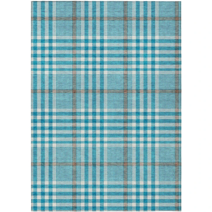 Addison Rugs Chantille Teal ACN1054 9ft. x 12ft. Rect. Rug