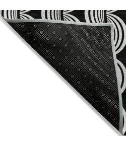 Addison Rugs Chantille Black ACN1055 9ft. x 12ft. Rect. Rug