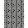 Addison Rugs Chantille Black ACN1055 5ft. x 7ft.6in. Rect. Rug