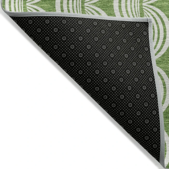 Addison Rugs Chantille Green ACN1055 5ft. x 7ft.6in. Rect. Rug
