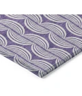 Addison Rugs Chantille Purple ACN1055 5ft. x 7ft.6in. Rect. Rug
