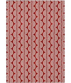 Addison Rugs Chantille Red ACN1055 9ft. x 12ft. Rect. Rug
