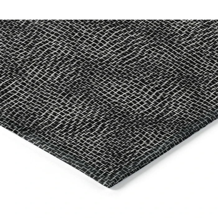 Addison Rugs Chantille Black ACN1057 5ft. x 7ft.6in. Rect. Rug