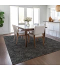 Addison Rugs Chantille Black ACN1057 5ft. x 7ft.6in. Rect. Rug