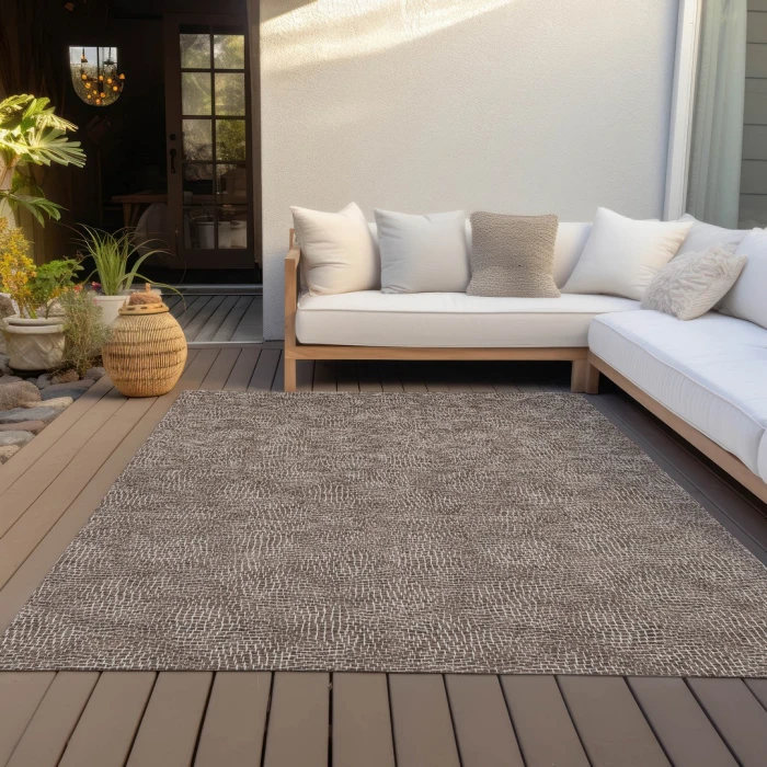 Addison Rugs Chantille Brown ACN1057 9ft. x 12ft. Rect. Rug