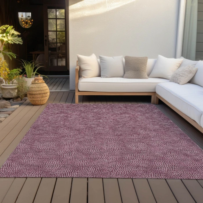 Addison Rugs Chantille Purple ACN1057 9ft. x 12ft. Rect. Rug