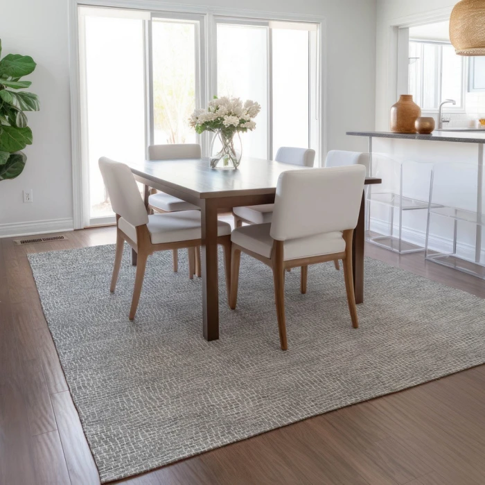 Addison Rugs Chantille Gray ACN1057 9ft. x 12ft. Rect. Rug