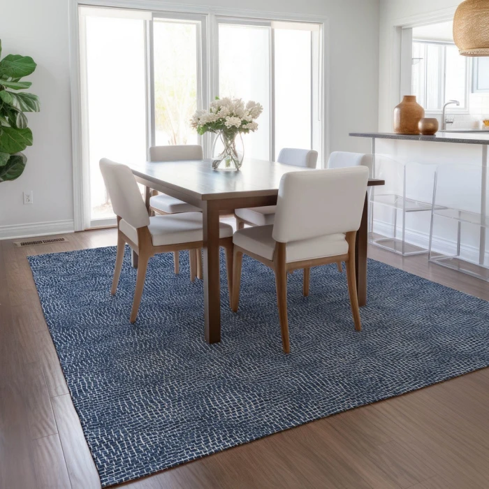 Addison Rugs Chantille Blue ACN1057 9ft. x 12ft. Rect. Rug