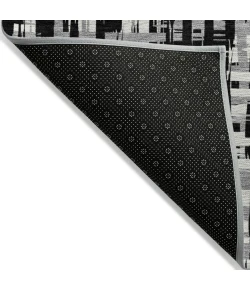 Addison Rugs Chantille Black ACN1059 8ft. x 10ft. Rect. Rug
