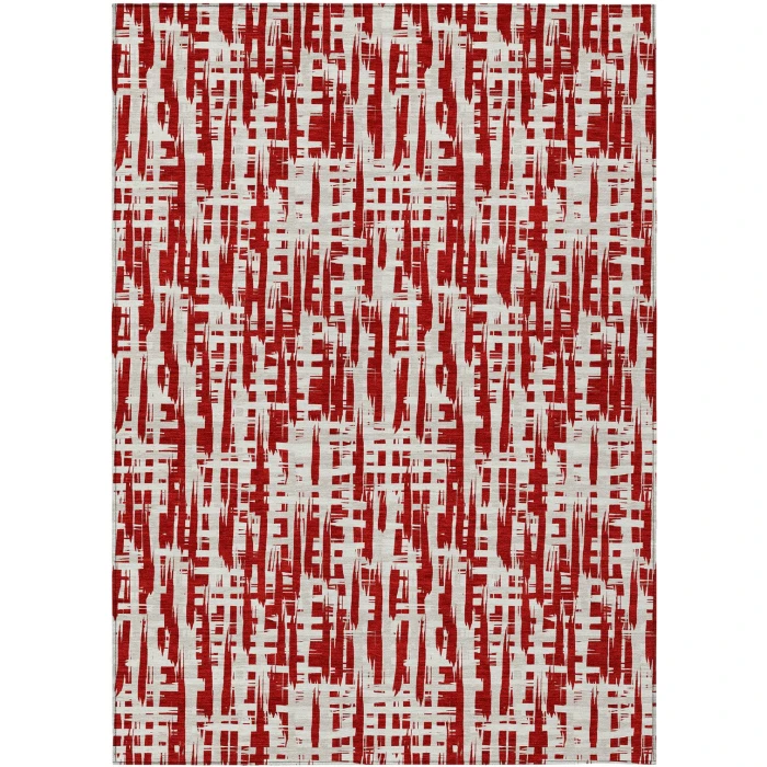 Addison Rugs Chantille Red ACN1059 5ft. x 7ft.6in. Rect. Rug