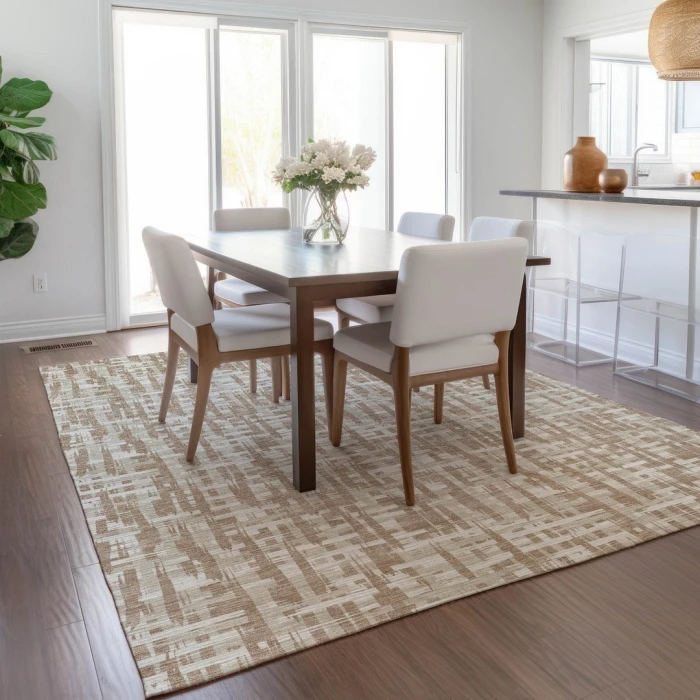 Addison Rugs Chantille Brown ACN1059 8ft. x 10ft. Rect. Rug