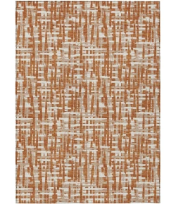 Addison Rugs Chantille Orange ACN1059 5ft. x 7ft.6in. Rect. Rug