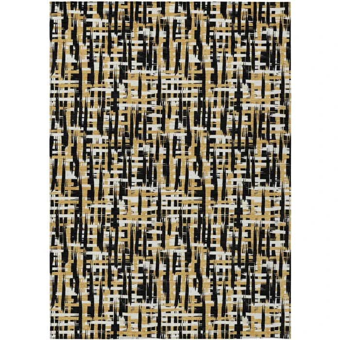 Addison Rugs Chantille Black ACN1060 5ft. x 7ft.6in. Rect. Rug