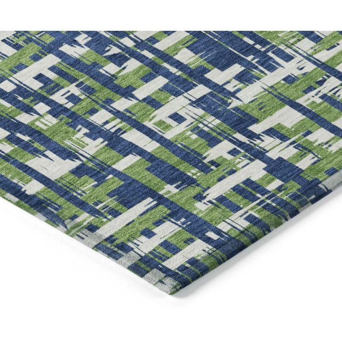 Addison Rugs Chantille Blue ACN1060 9ft. x 12ft. Rect. Rug