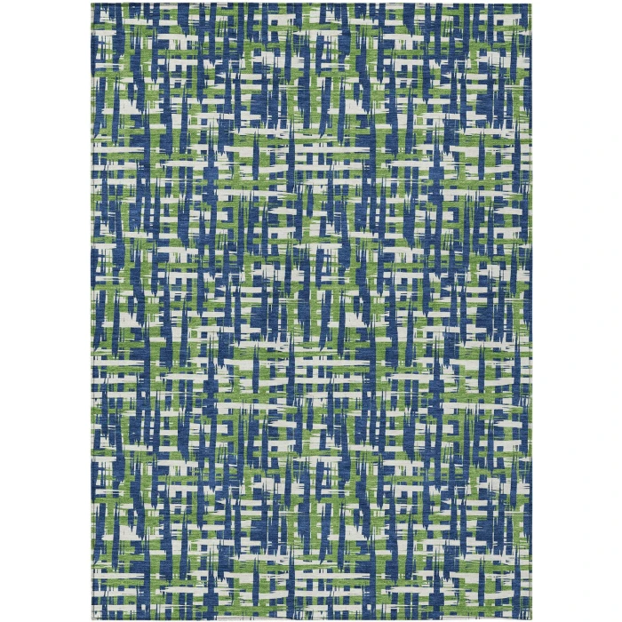 Addison Rugs Chantille Blue ACN1060 9ft. x 12ft. Rect. Rug