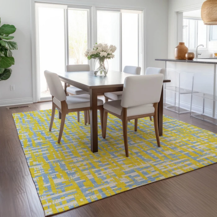 Addison Rugs Chantille Gold ACN1060 8ft. x 10ft. Rect. Rug