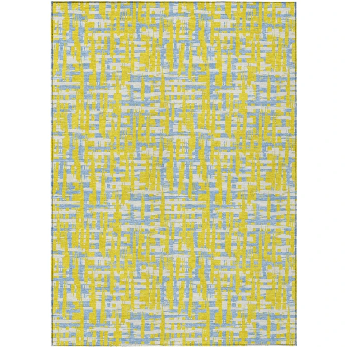 Addison Rugs Chantille Gold ACN1060 8ft. x 10ft. Rect. Rug