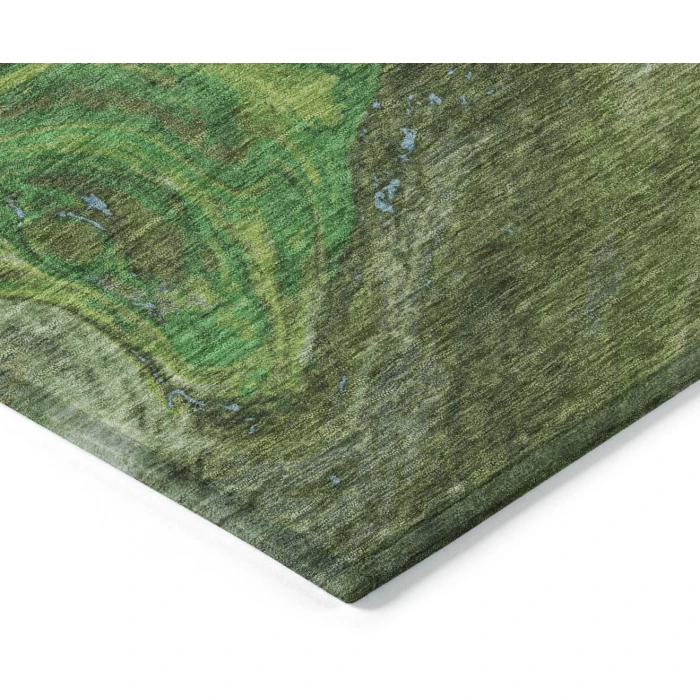 Addison Rugs Chantille Green ACN1061 9ft. x 12ft. Rect. Rug