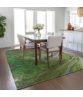 Addison Rugs Chantille Green ACN1061 9ft. x 12ft. Rect. Rug