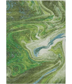 Addison Rugs Chantille Green ACN1061 5ft. x 7ft.6in. Rect. Rug
