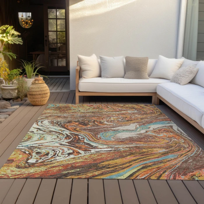 Addison Rugs Chantille Brown ACN1061 8ft. x 10ft. Rect. Rug