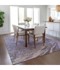 Addison Rugs Chantille Purple ACN1061 9ft. x 12ft. Rect. Rug