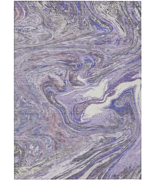Addison Rugs Chantille Purple ACN1061 9ft. x 12ft. Rect. Rug