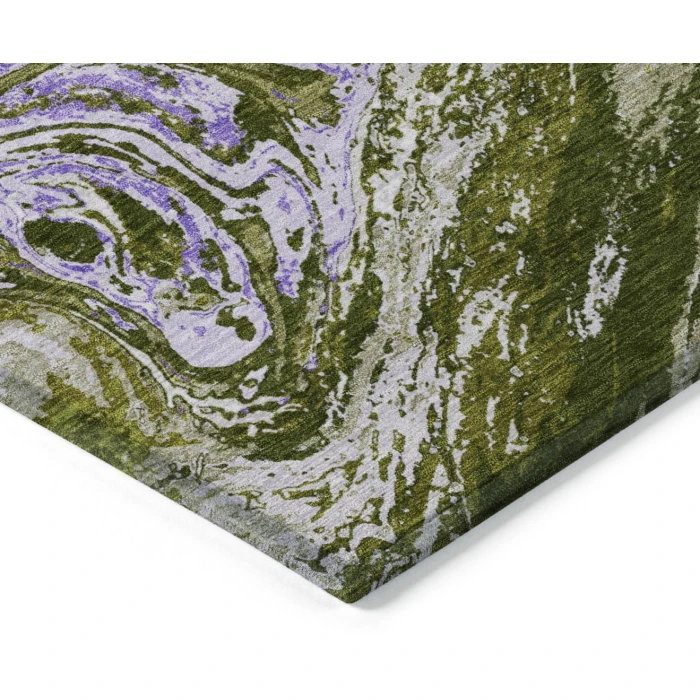 Addison Rugs Chantille Green ACN1061 5ft. x 7ft.6in. Rect. Rug