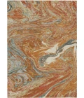 Addison Rugs Chantille Orange ACN1061 8ft. x 10ft. Rect. Rug