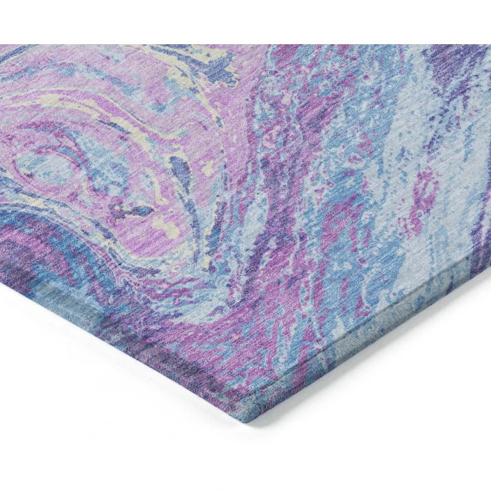 Addison Rugs Chantille Blue ACN1061 8ft. x 10ft. Rect. Rug