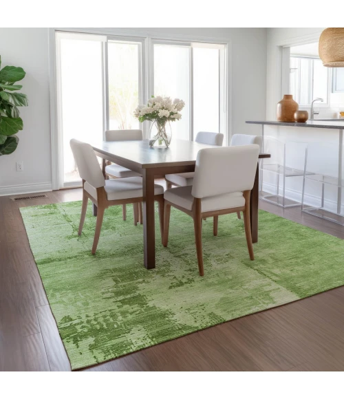 Addison Rugs Chantille Green ACN1062 8ft. x 10ft. Rect. Rug