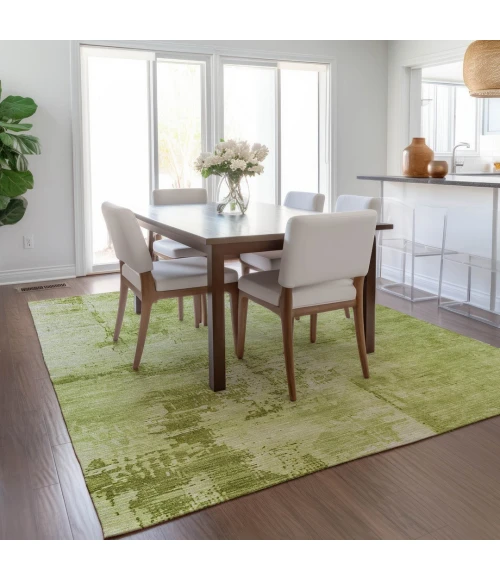 Addison Rugs Chantille Green ACN1062 8ft. x 10ft. Rect. Rug