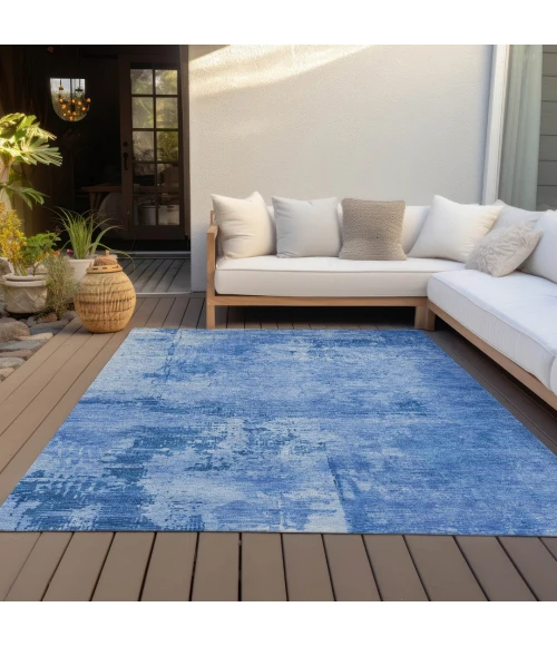 Addison Rugs Chantille Blue ACN1062 8ft. x 10ft. Rect. Rug