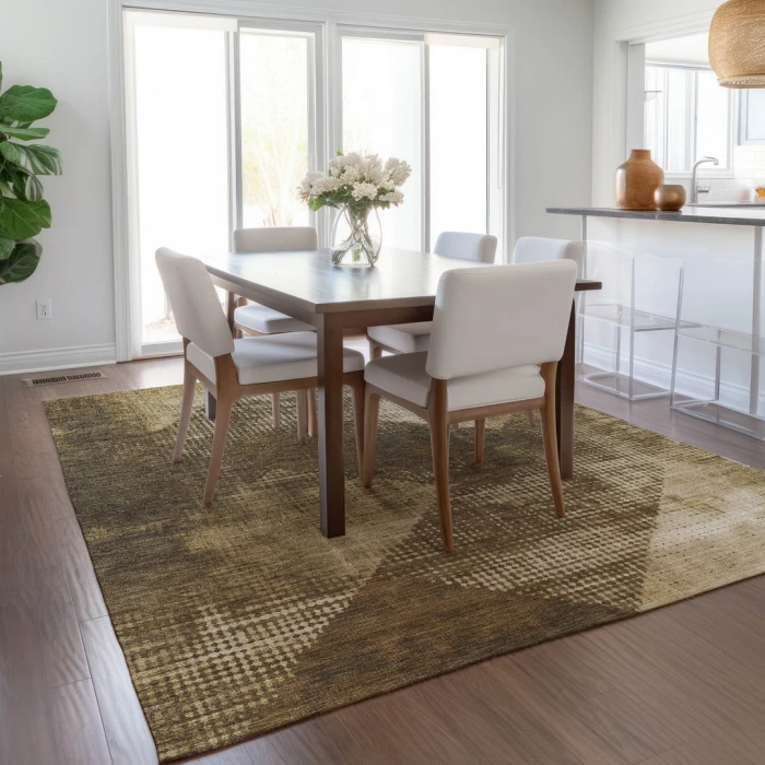 Addison Rugs Chantille Brown ACN1065 5ft. x 7ft.6in. Rect. Rug