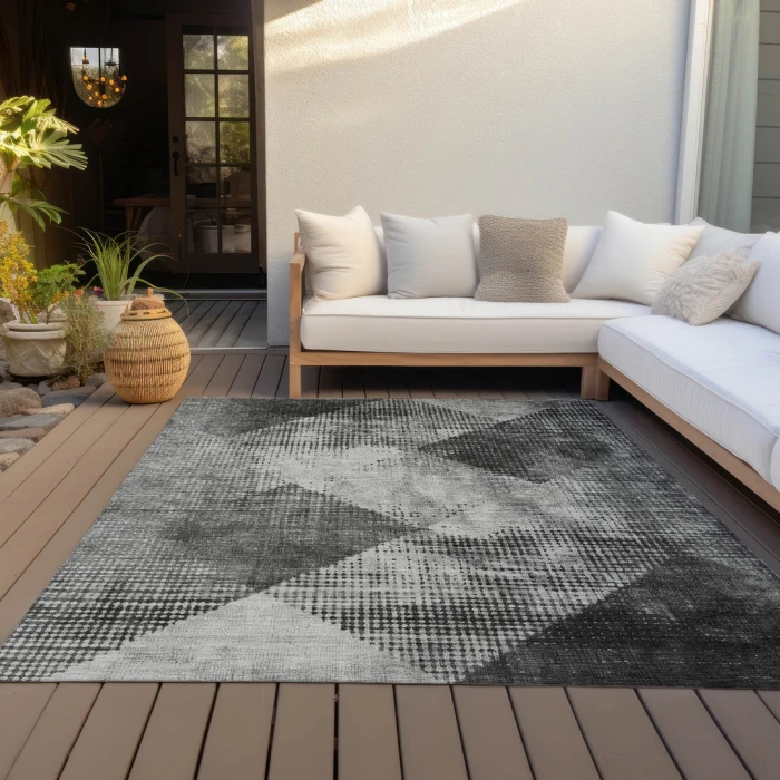 Addison Rugs Chantille Gray ACN1065 5ft. x 7ft.6in. Rect. Rug