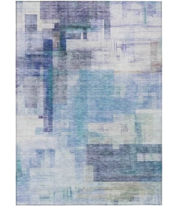 Addison Rugs Chantille Blue ACN1067 8ft. x 10ft. Rect. Rug