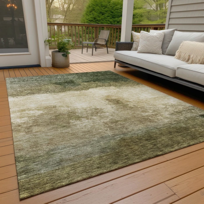 Addison Rugs Chantille Green ACN1070 5ft. x 7ft.6in. Rect. Rug