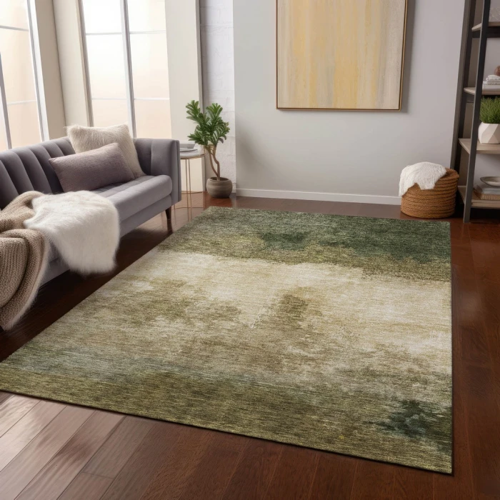 Addison Rugs Chantille Green ACN1070 5ft. x 7ft.6in. Rect. Rug