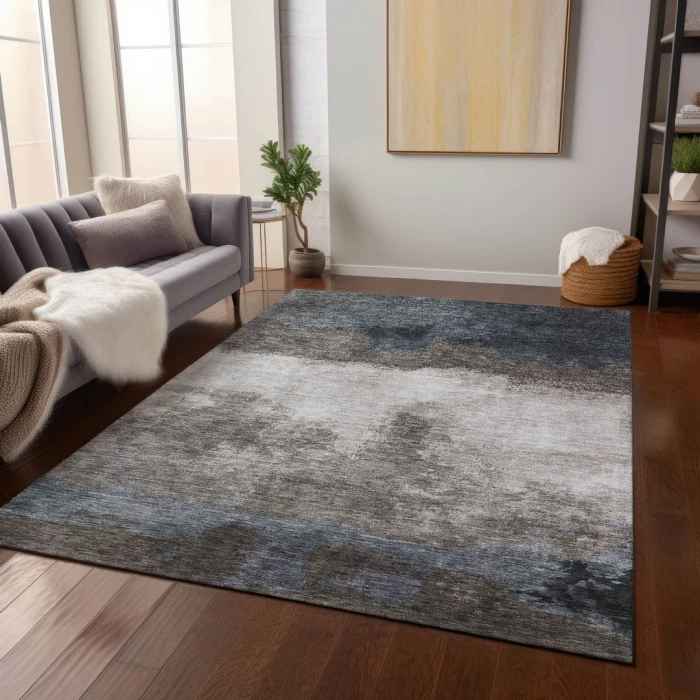 Addison Rugs Chantille Gray ACN1070 5ft. x 7ft.6in. Rect. Rug