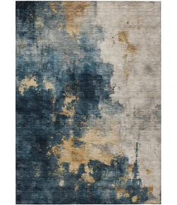 Addison Rugs Chantille Blue ACN1072 5ft. x 7ft.6in. Rect. Rug