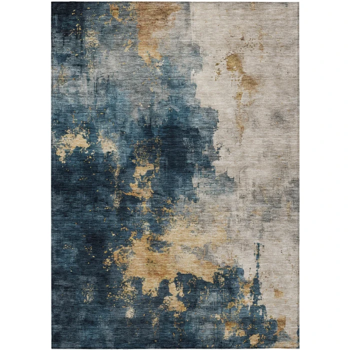 Addison Rugs Chantille Blue ACN1072 9ft. x 12ft. Rect. Rug