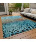 Addison Rugs Chantille Blue ACN1074 9ft. x 12ft. Rect. Rug