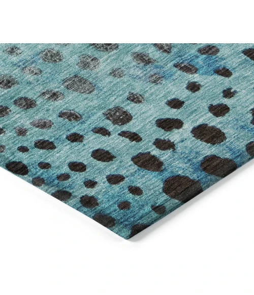 Addison Rugs Chantille Blue ACN1074 9ft. x 12ft. Rect. Rug