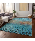 Addison Rugs Chantille Blue ACN1074 9ft. x 12ft. Rect. Rug