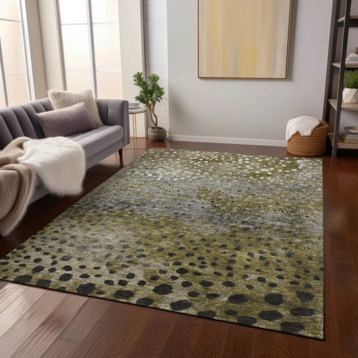 Addison Rugs Chantille Brown ACN1074 5ft. x 7ft.6in. Rect. Rug