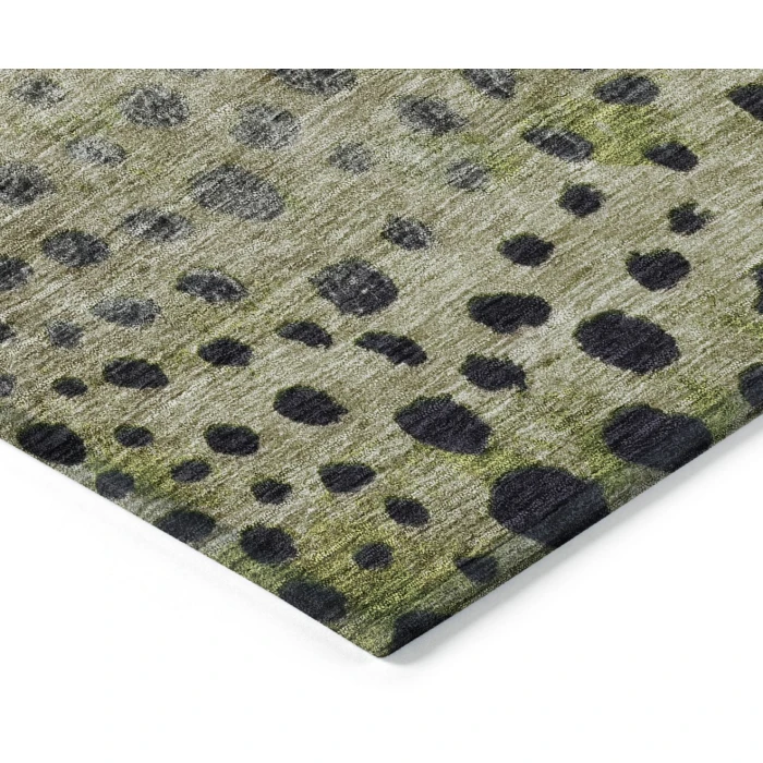 Addison Rugs Chantille Green ACN1074 5ft. x 7ft.6in. Rect. Rug