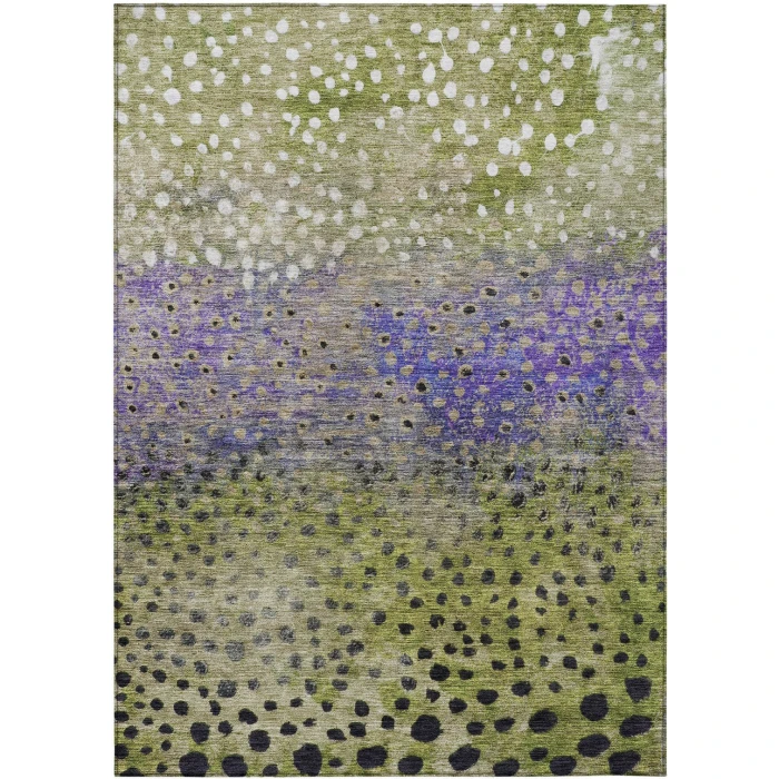 Addison Rugs Chantille Green ACN1074 5ft. x 7ft.6in. Rect. Rug