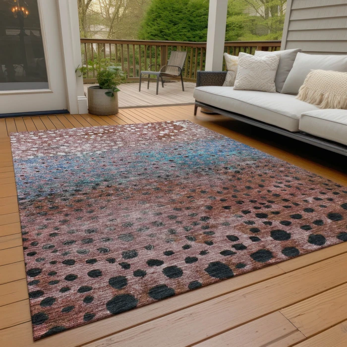 Addison Rugs Chantille Orange ACN1074 5ft. x 7ft.6in. Rect. Rug