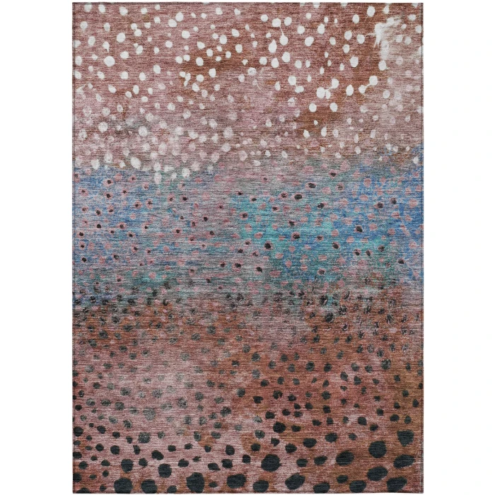 Addison Rugs Chantille Orange ACN1074 5ft. x 7ft.6in. Rect. Rug