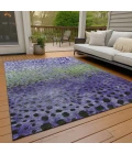 Addison Rugs Chantille Purple ACN1074 5ft. x 7ft.6in. Rect. Rug